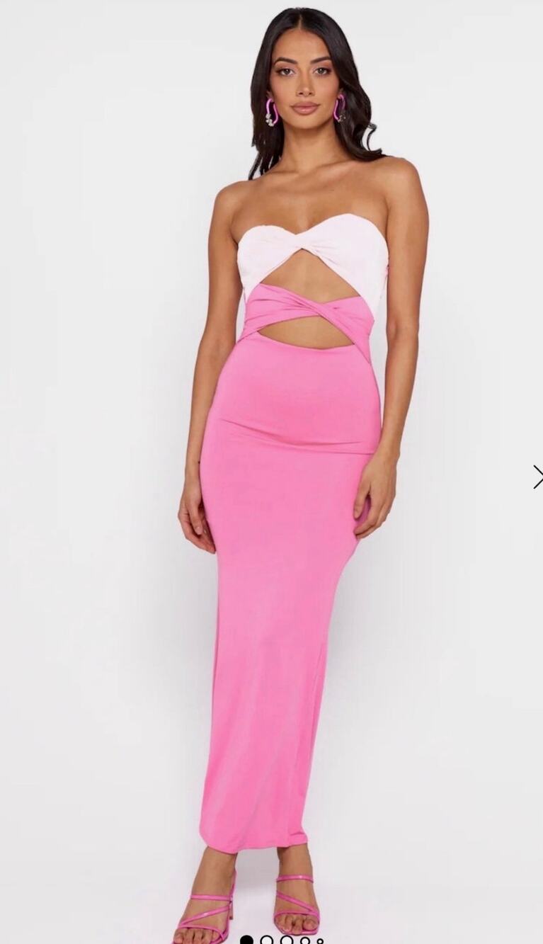 💖 Pursuing Vibrance Midi Dress – Pink 💖